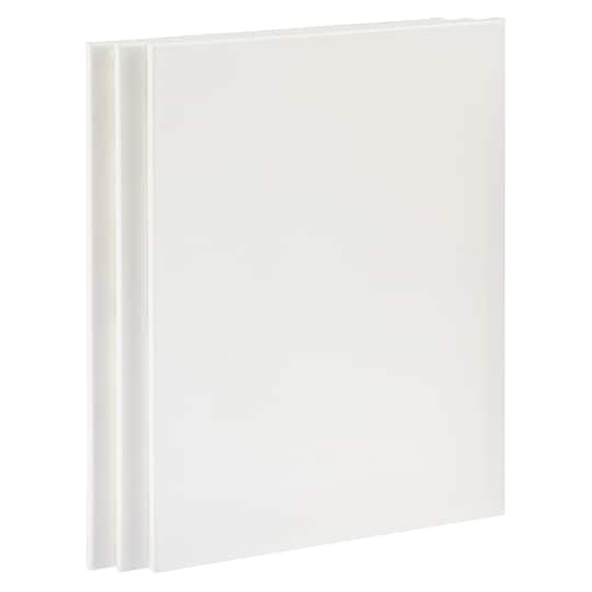 4 Packs: 3 ct. (12 total) 18" x 24" Super Value Canvas by Artist's Loft®